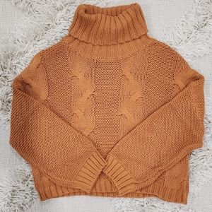 🆕️ XS womens oversized Turtle neck sweater 22 pTp